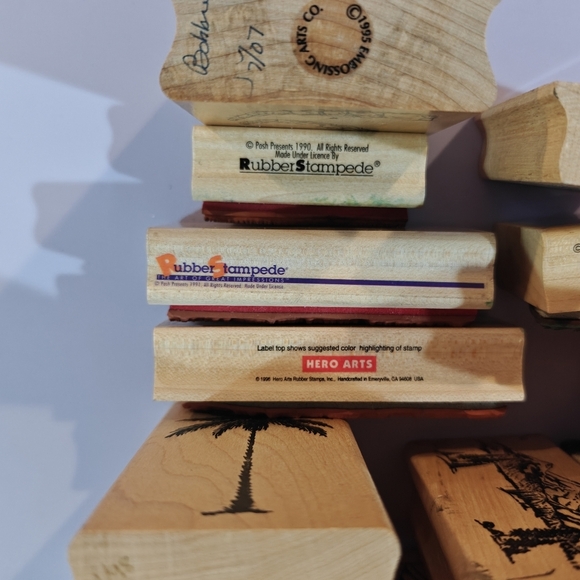 Big Lot Vintage Stamps Stampin Up Stampendous Sanrio All Night Media Suzy's Zoo - Picture 11 of 16